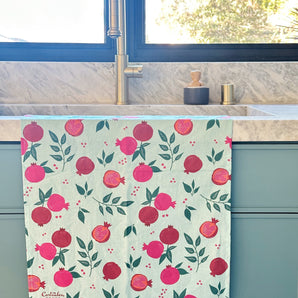 Pomegranate Tea Towel