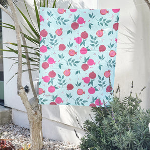 Pomegranate Tea Towel