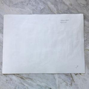 Original Vintage "Rochari Hotel" Painting, Mykonos 1996