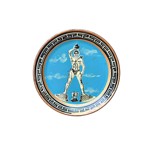 Vintage Greek Colossus of Rhodes Wall Plate