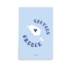 Spetses Polis X Nisia Poster Print