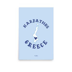 Karpathos Polis X Nisia Poster Print