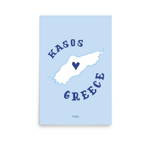 Kasos Polis X Nisia Poster Print
