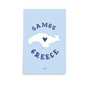 Samos Polis X Nisia Poster Print
