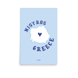 Nisyros Polis X Nisia Poster Print