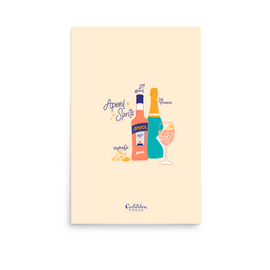 Aperol Spritz Poster Print