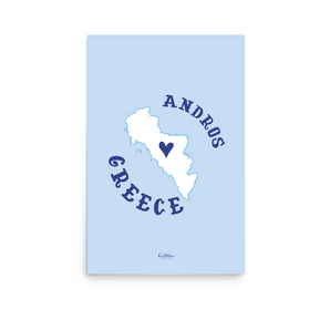 Andros Polis X Nisia Poster Print