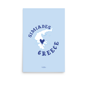 Simiades Polis X Nisia Poster Print
