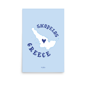 Skopelos Polis X Nisia Poster Print