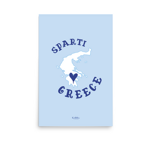 Sparti Polis X Nisia Poster Print