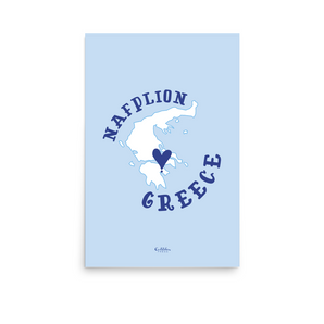 Nafplion Polis X Nisia Poster Print