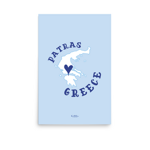 Patras Polis X Nisia Poster Print