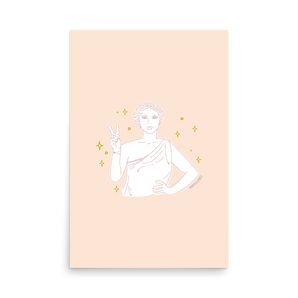 Greek Goddess Poster Print