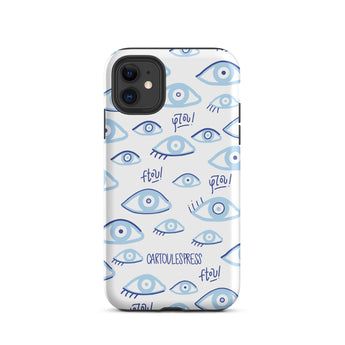 Mati (Evil Eye) iPhone Case – Cartoules Press Mati (Evil Eye) iPhone Case – Cartoules Press