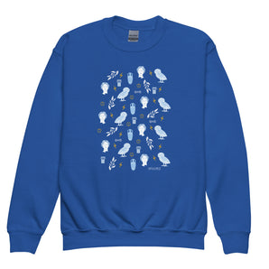 Youth Ancient Greek Symbols Sweatshirt