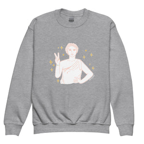 Youth Greek Goddess Unisex Sweatshirt