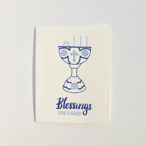 Blessings Baptism Greeting Card