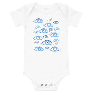 Mati (Evil Eye) Baby Onesie